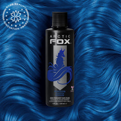 Poseidon blue dye packaging ARCTIC FOX brand