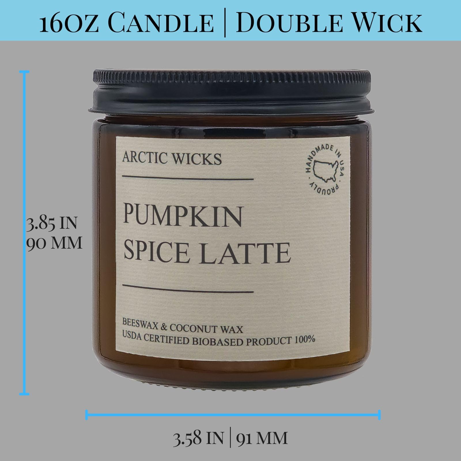 Apple Macintosh aroma candle by Arctic Wicks