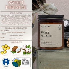 Coconut beeswax candle Arctic Wicks 9oz