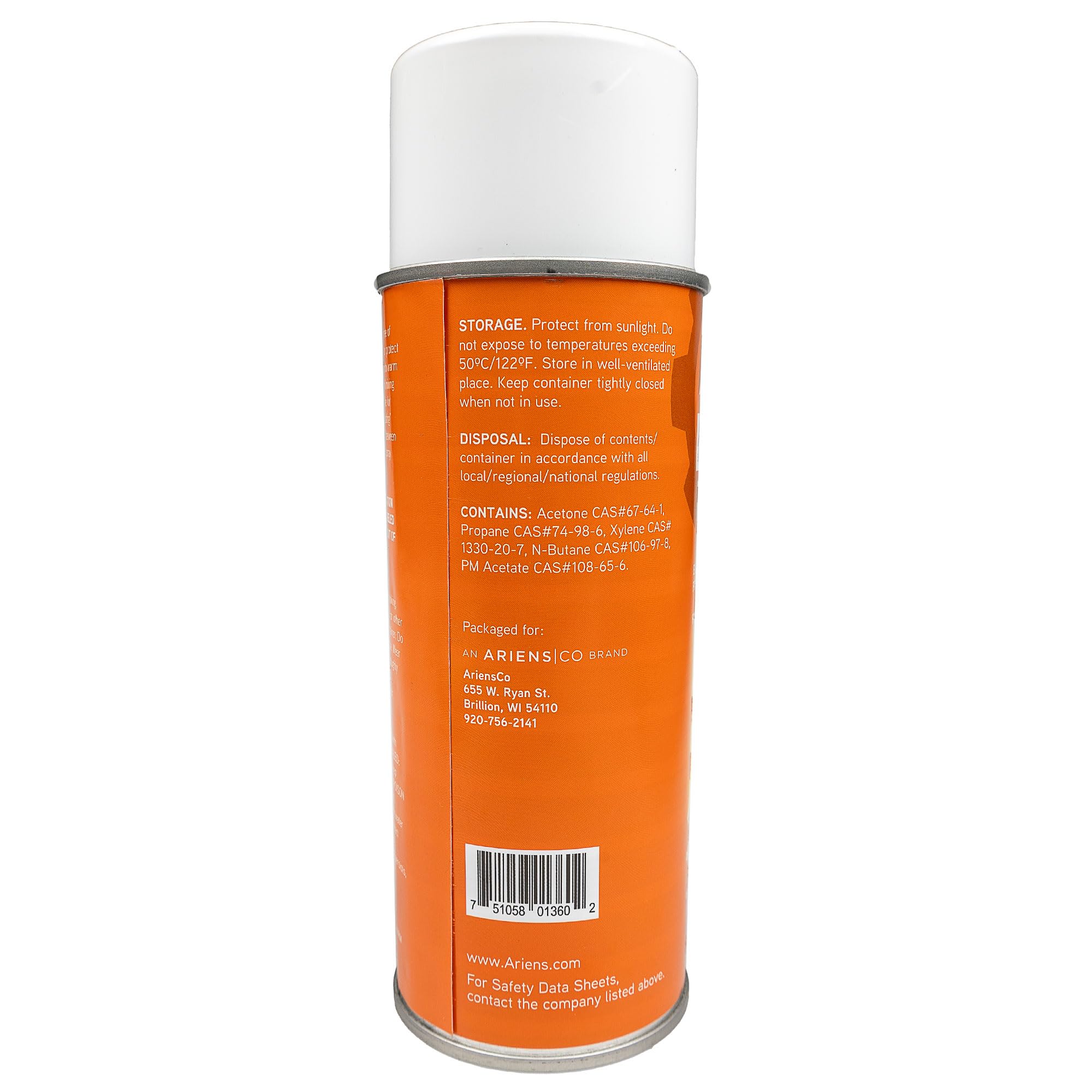 Ariens replacement part 00008500 orange spray paint