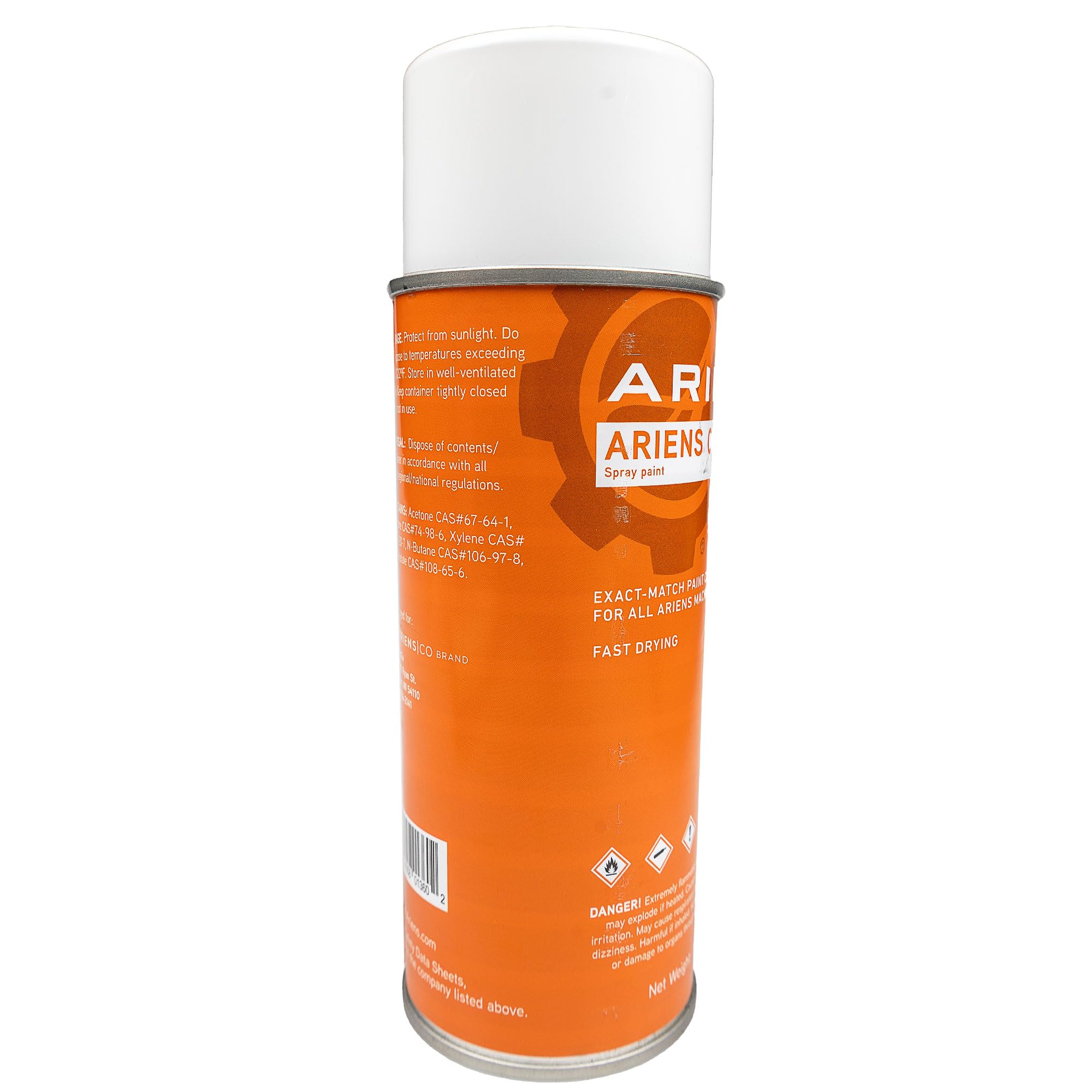 Ariens 00008500 orange touch up paint packaging