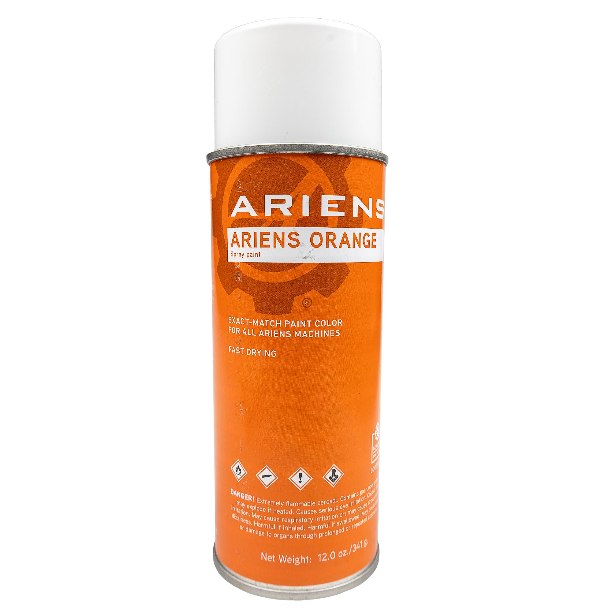 Ariens 00008500 orange touch up spray paint 12 oz can