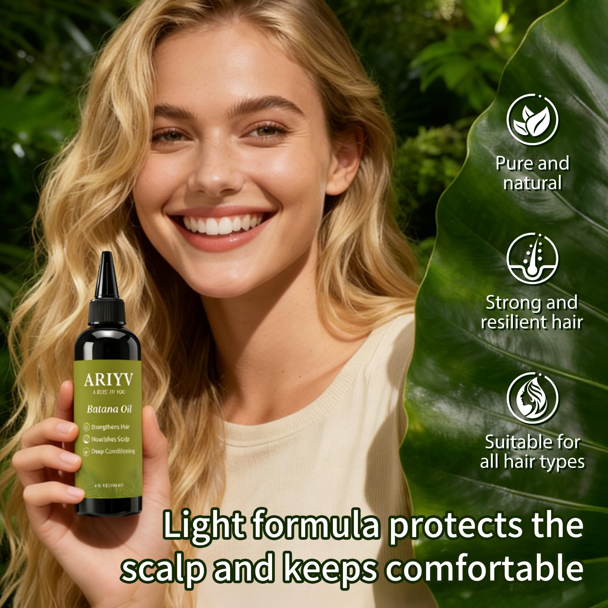 Deep scalp nourishment Batana Oil ARIYV 4.06 fl oz