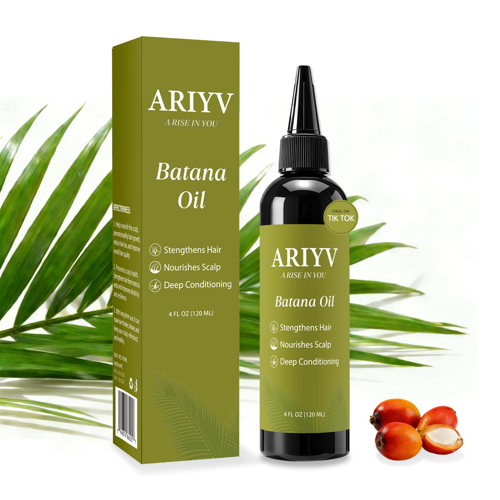 ARIYV Batana Oil for Hair & Scalp bottle 4.06 fl oz