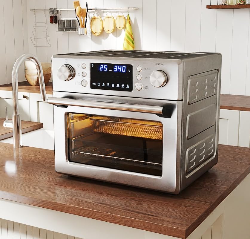 Transparent door interior light for monitoring cooking progress