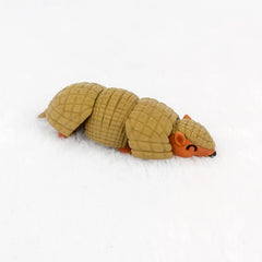 3d printed armadillo fidget toy made from PLA