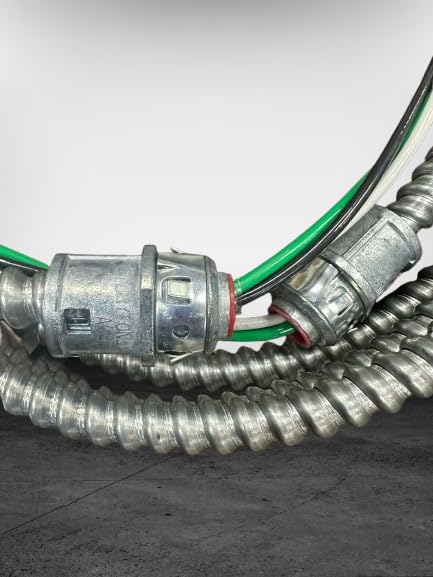 Southwire copper MC ArmorLite cable whip alt view