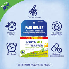 Boiron Arnica Montana 30X packaging 3 count