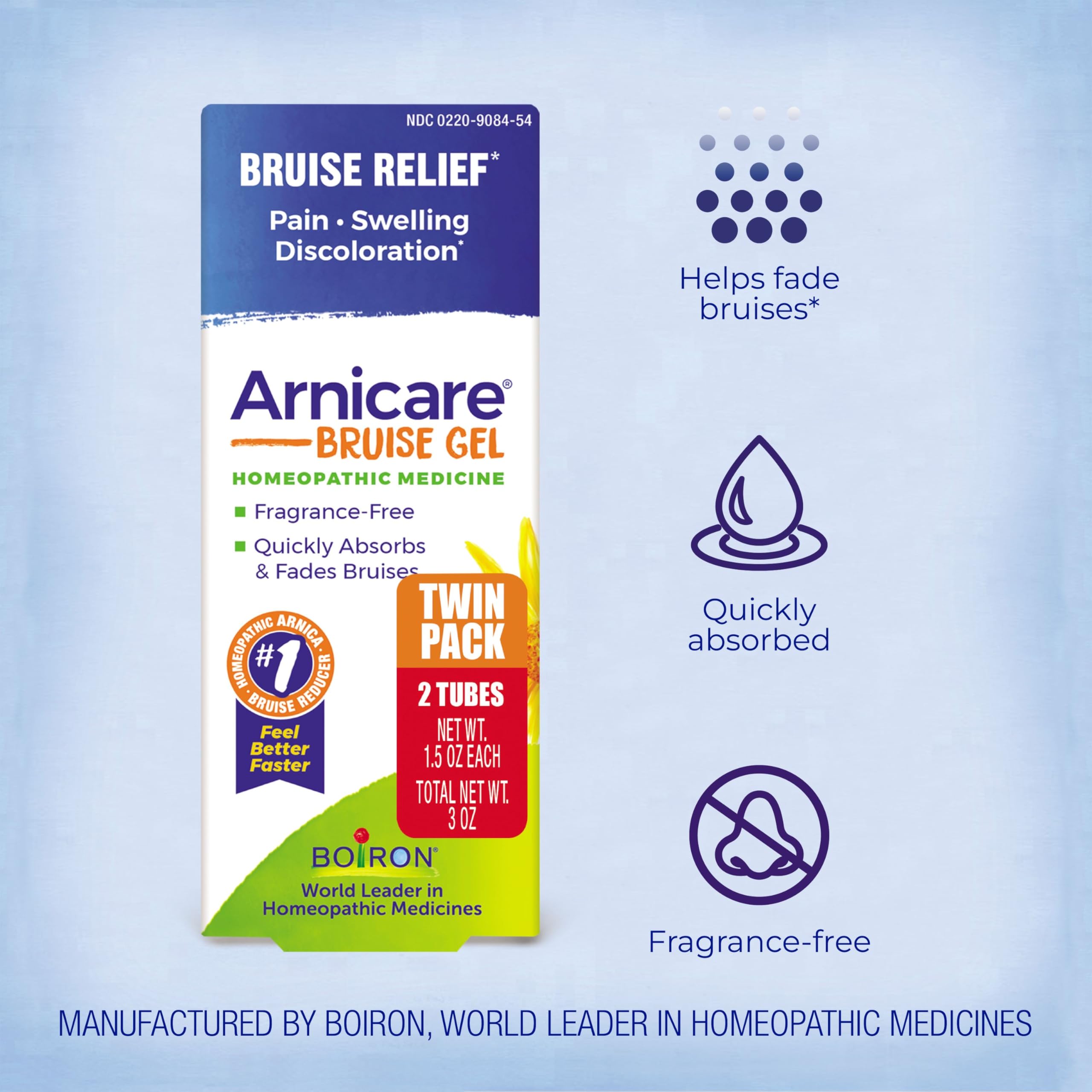 Arnica montana Mountain daisy active ingredient label