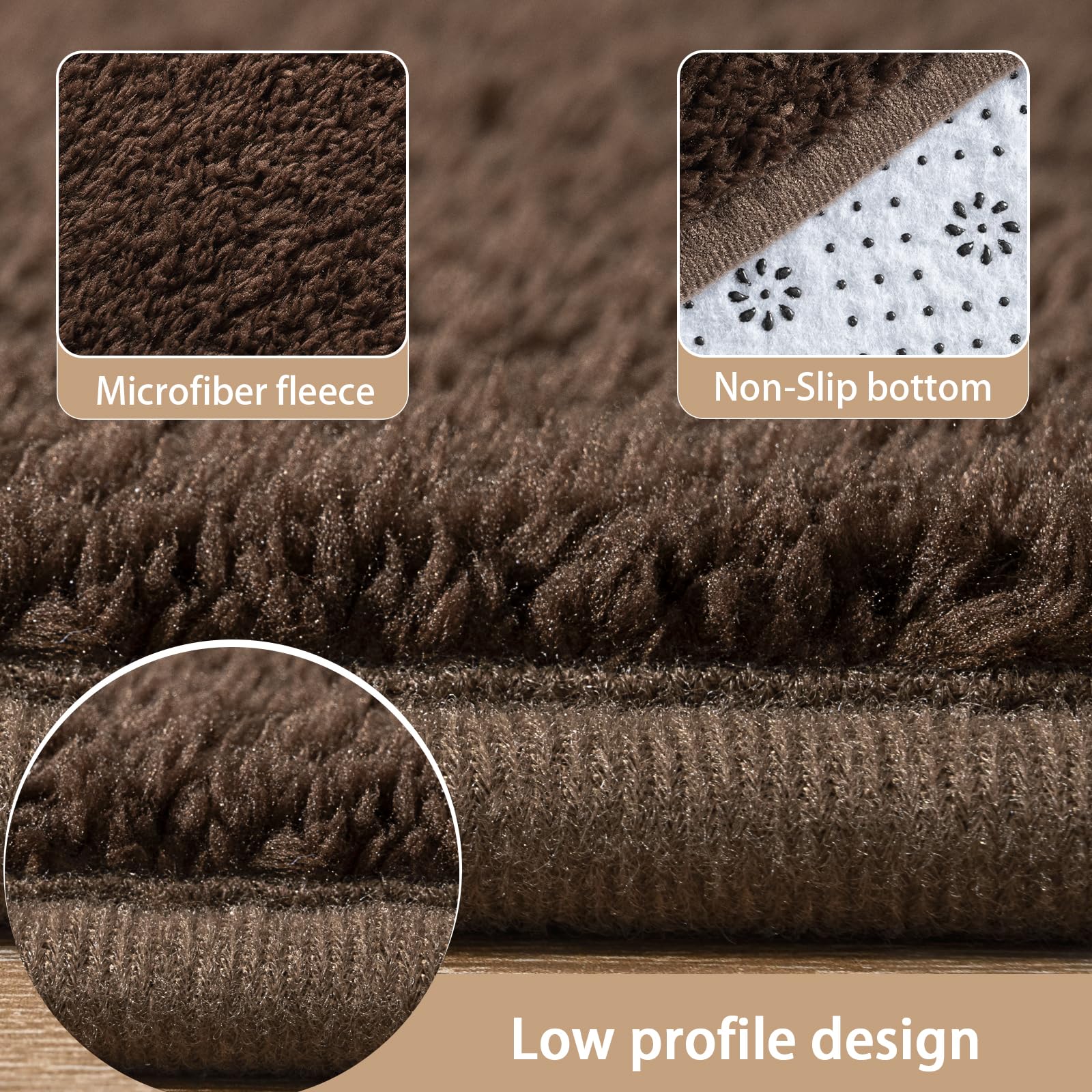 Memory foam comfort hallway rug AROGAN 2x8