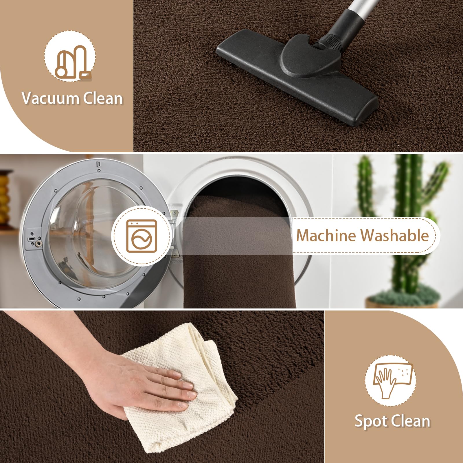 Rug arrives in vacuum sealed packaging AROGAN 2x8