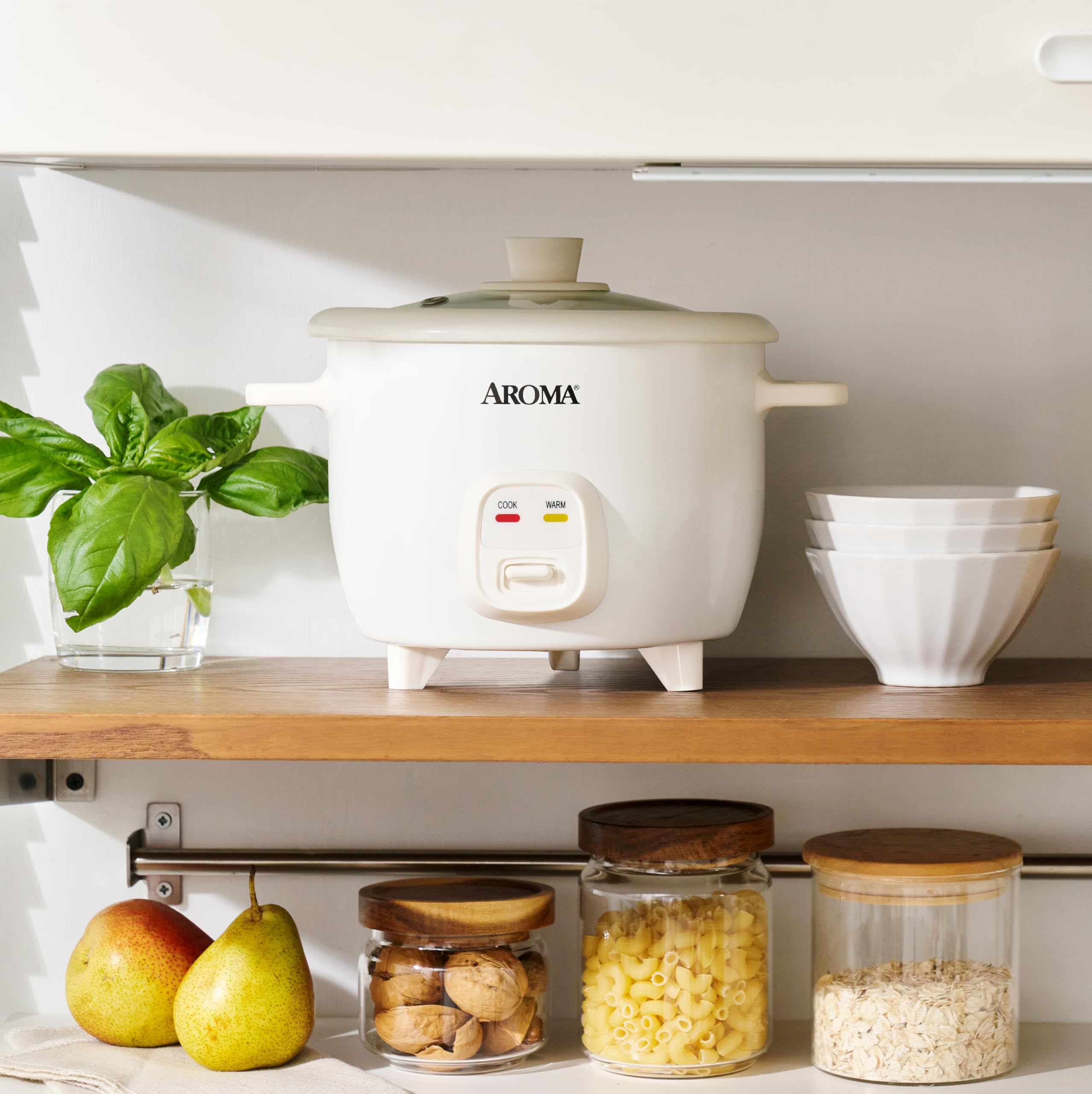 Auto warm feature Aroma CoreCoat rice cooker