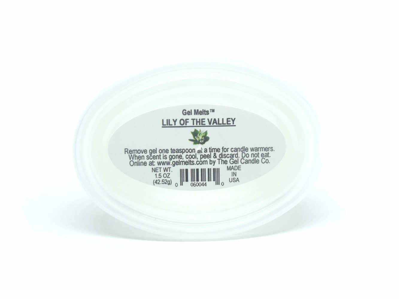 Aroma Gel Melts Lily of the Valley scent cup packaging
