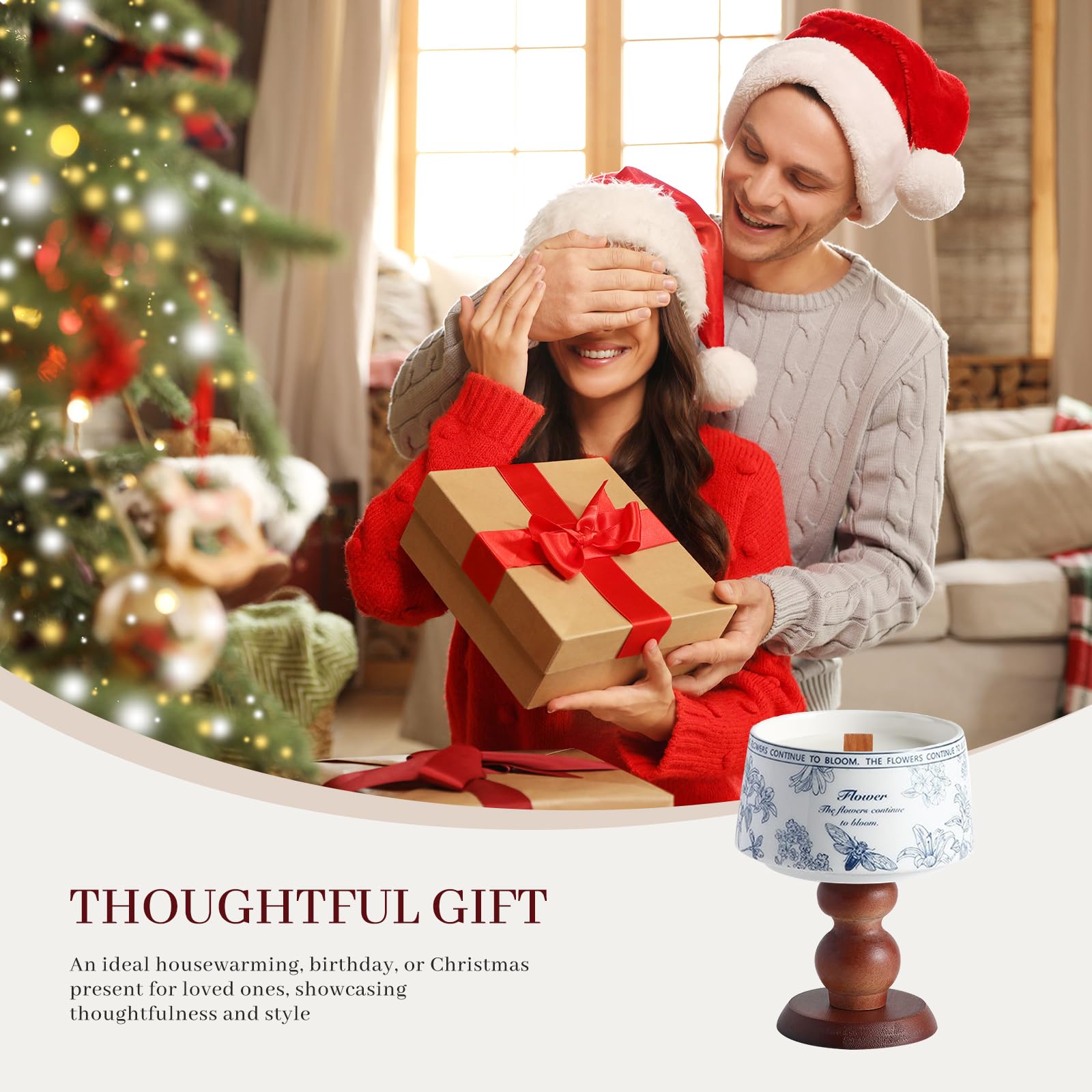 Gift-ready packaging with branded box and cotton padding