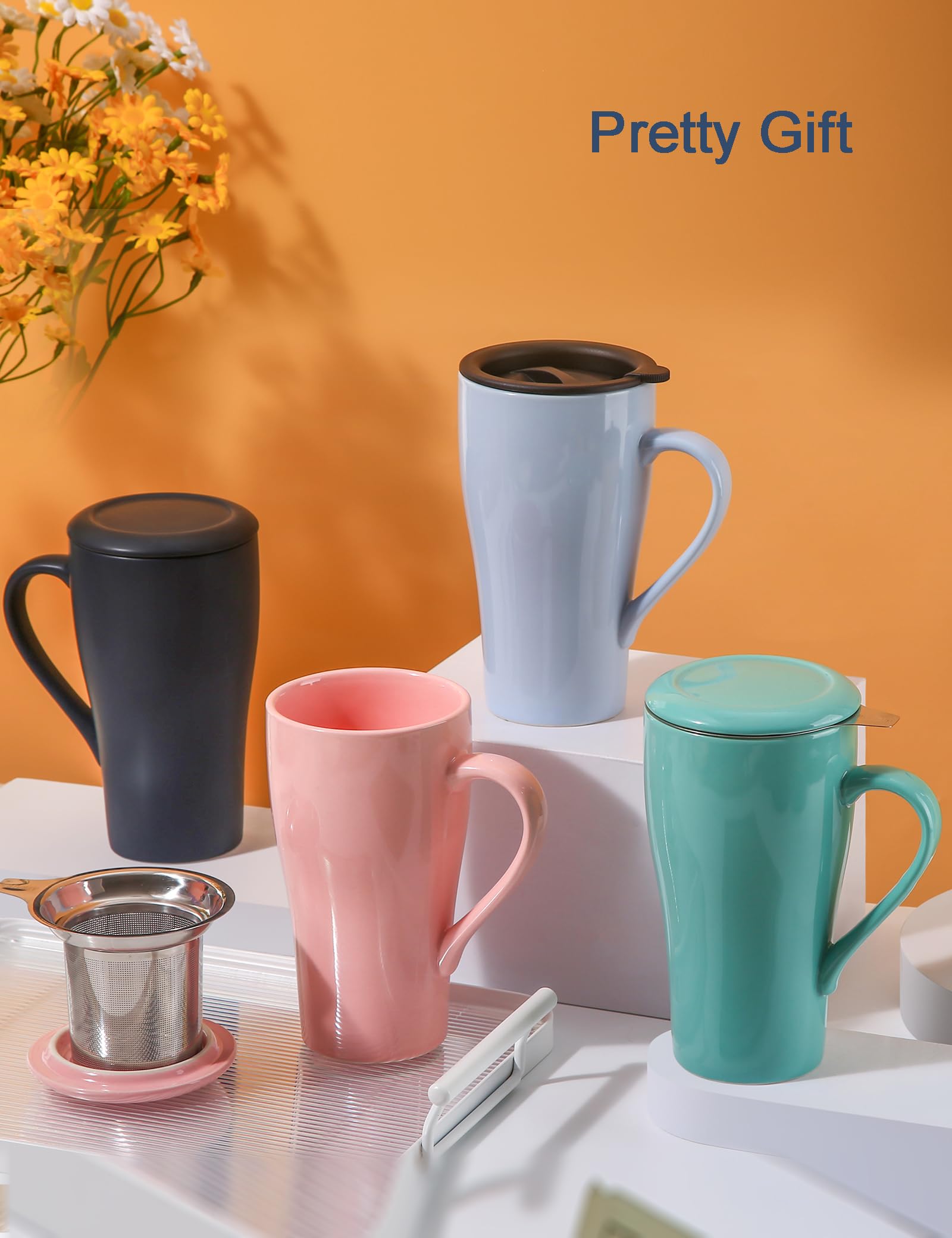 Gift-pack ARRADEN tea cup with infuser