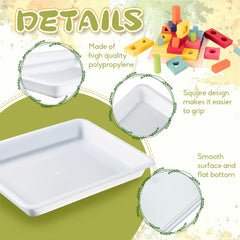 Art trays for crafts and organization