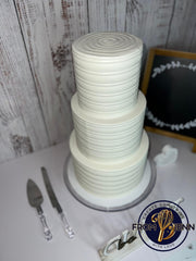 FromJennWithLove foam cake dummy 3 tier