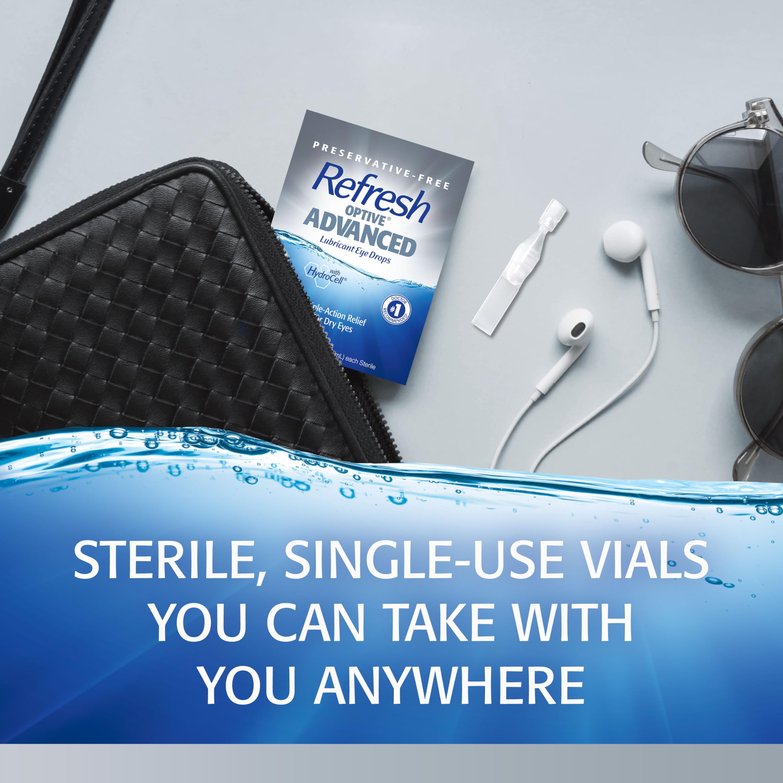 30 single-use vials REFRESH OPTIVE Advanced PF eye drops