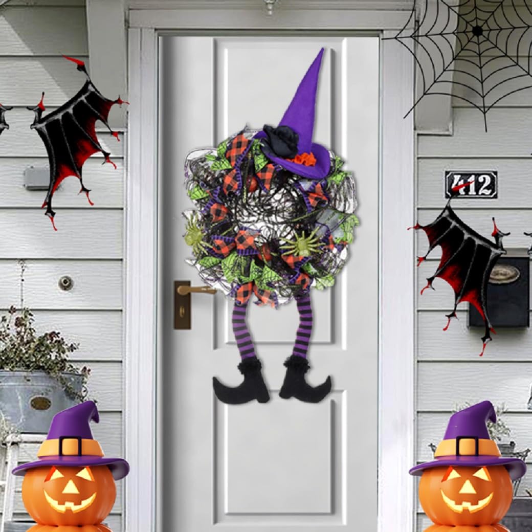 Artificial Witchs Wreath mesh construction