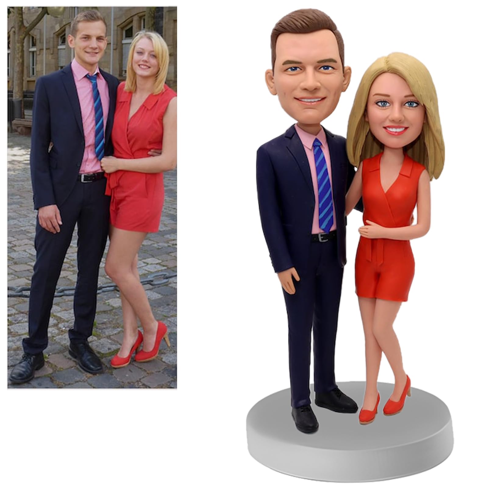 artipclay full body customization bobblehead outfits props