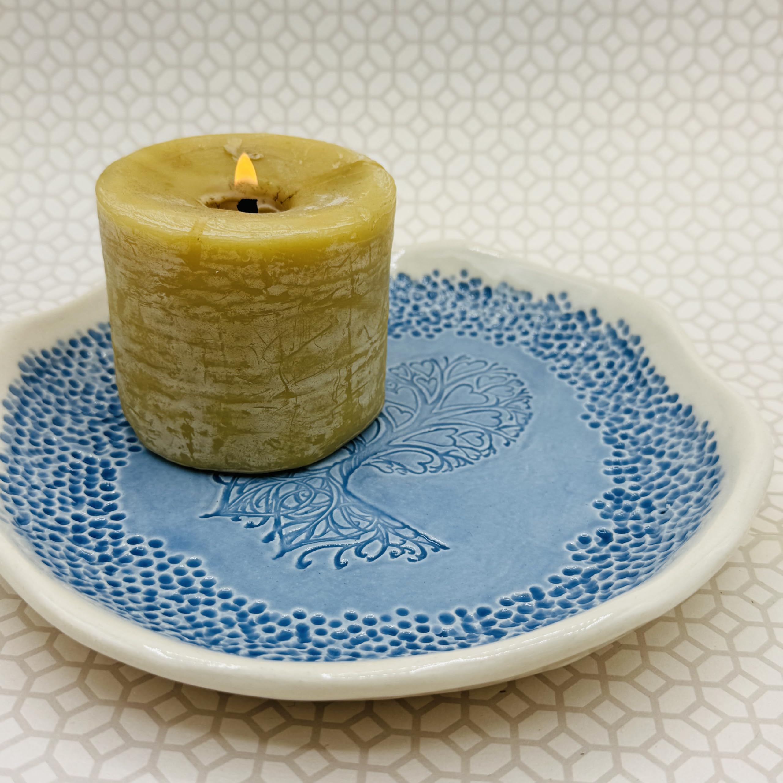 Unique one of a kind pottery dish by JANECKA