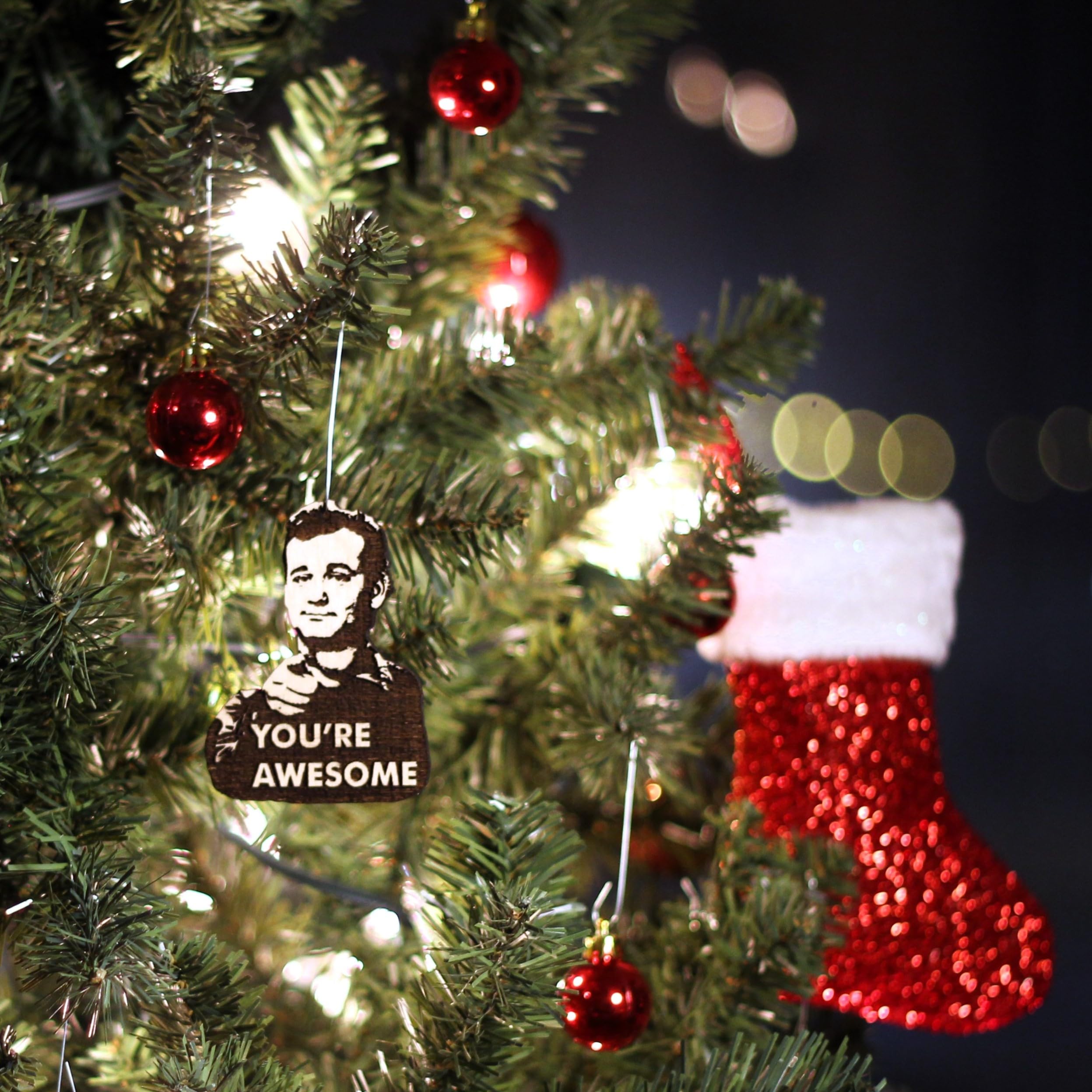 Collectible Christmas ornament suitable for tree and desk