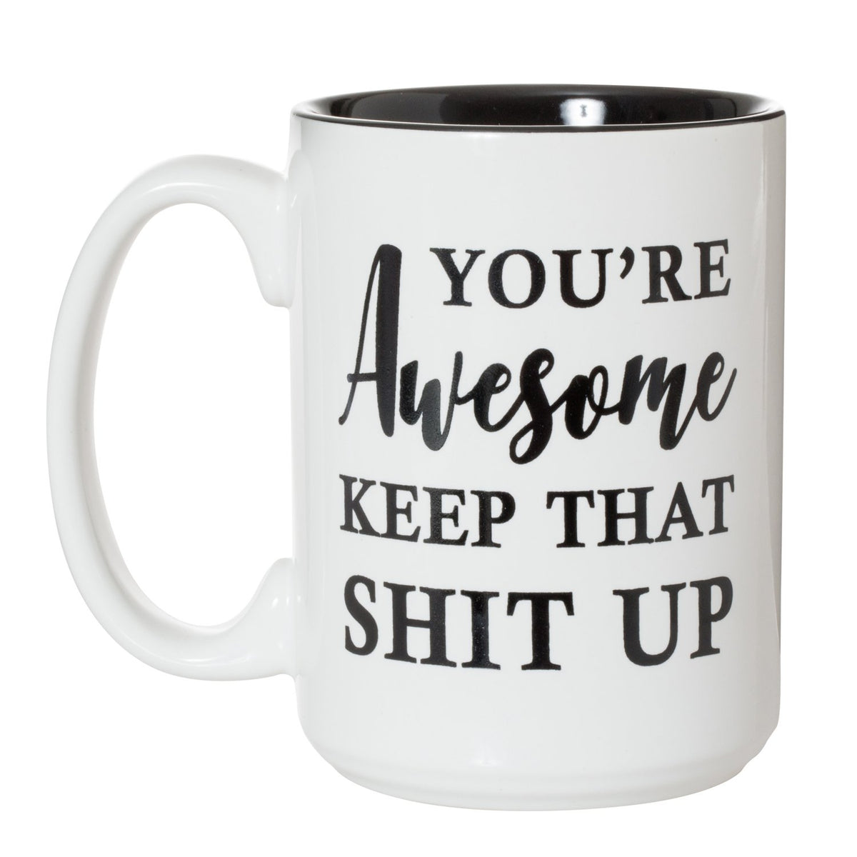 Artisan Owl 15oz mug double sided print