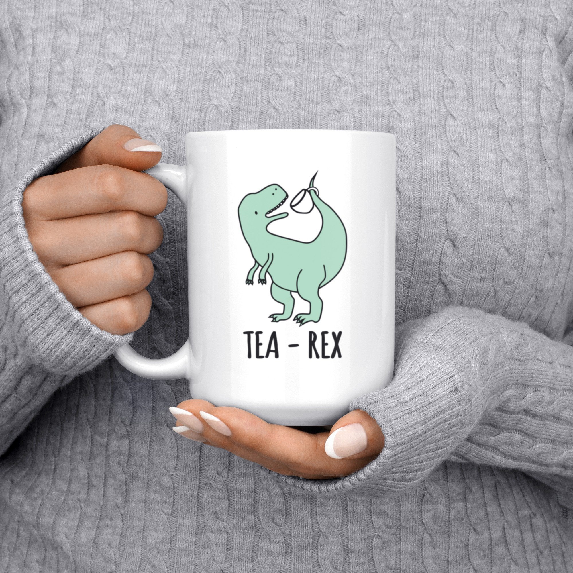 Gift ready Tea Rex Tyrannosaurus Rex Mug for dinosaur fans