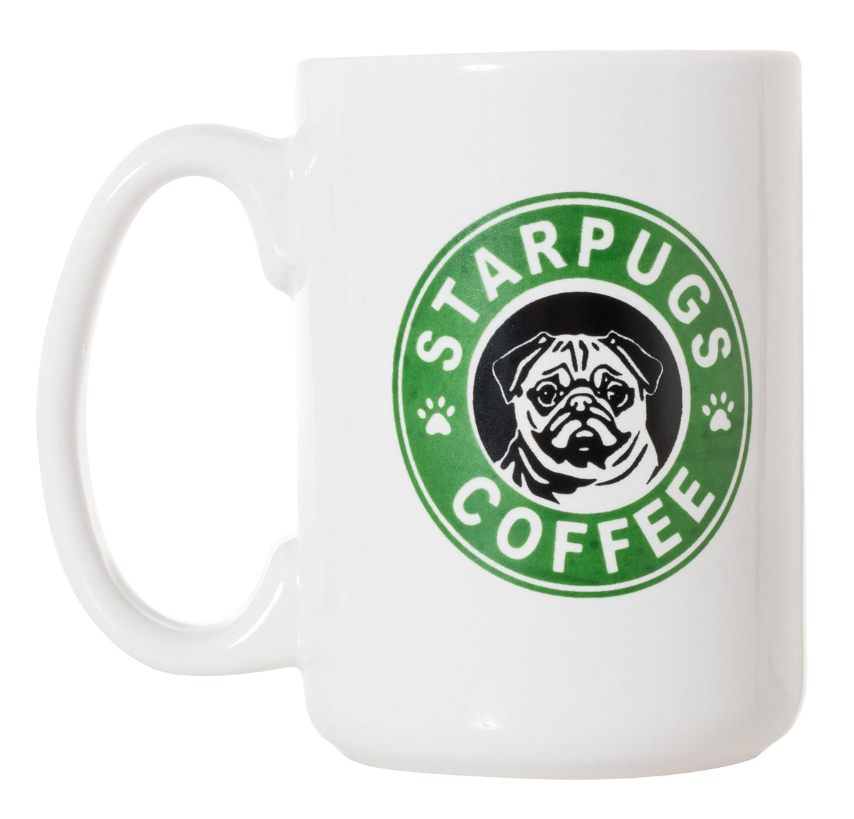 Artisan Owl Starpugs Mug 15 oz ceramic mug