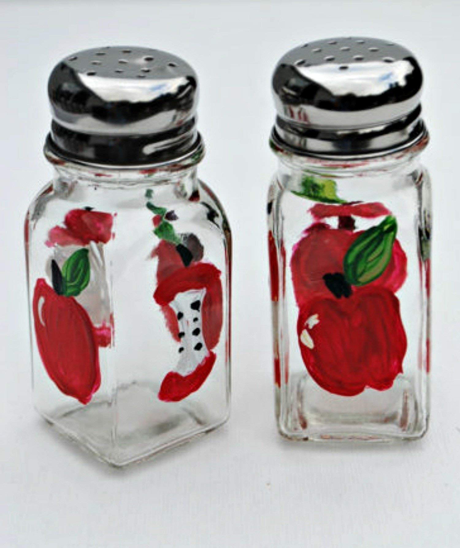 Artist hand painted shaker set not mass produced