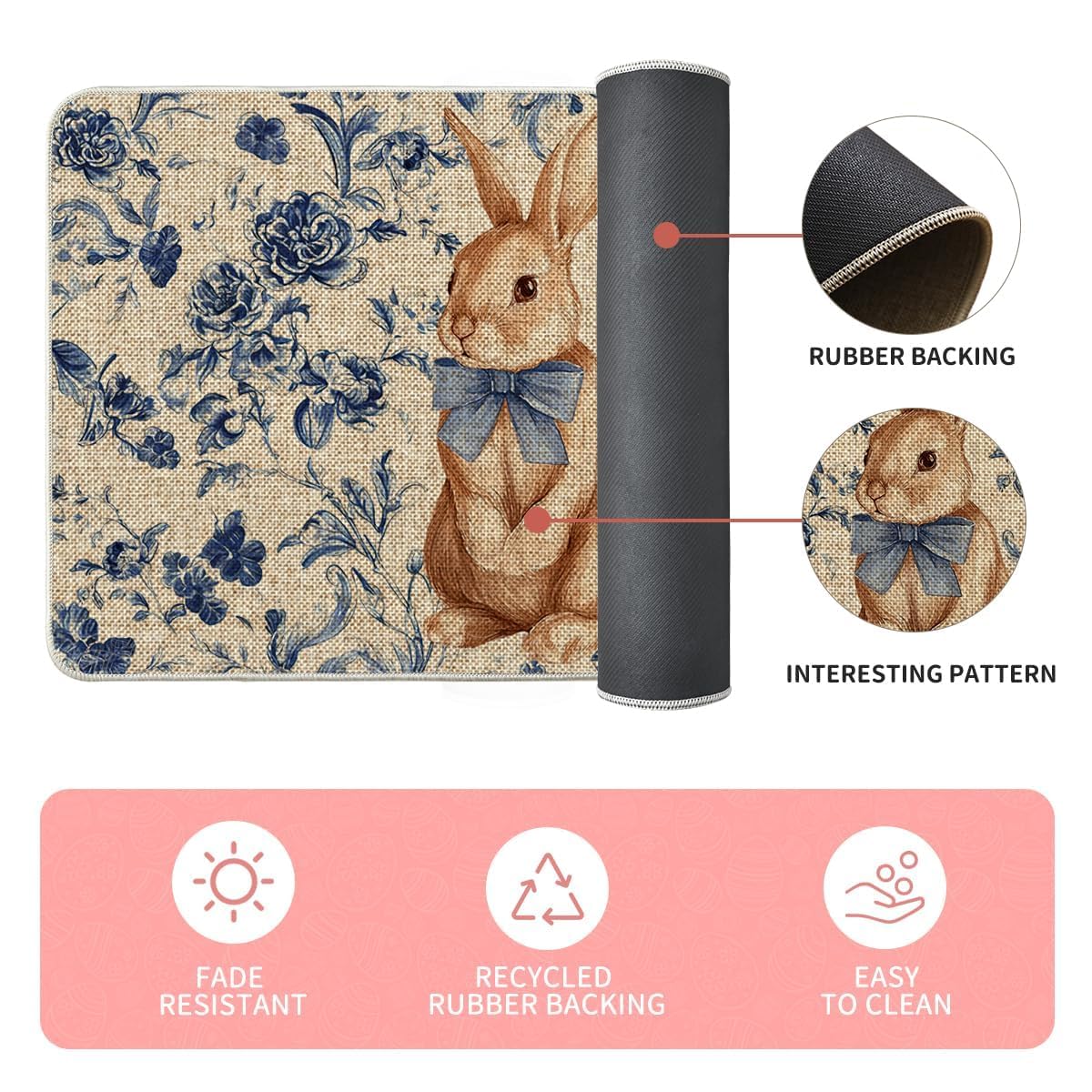 Easy to clean Artoid Mode kitchen mats for home use