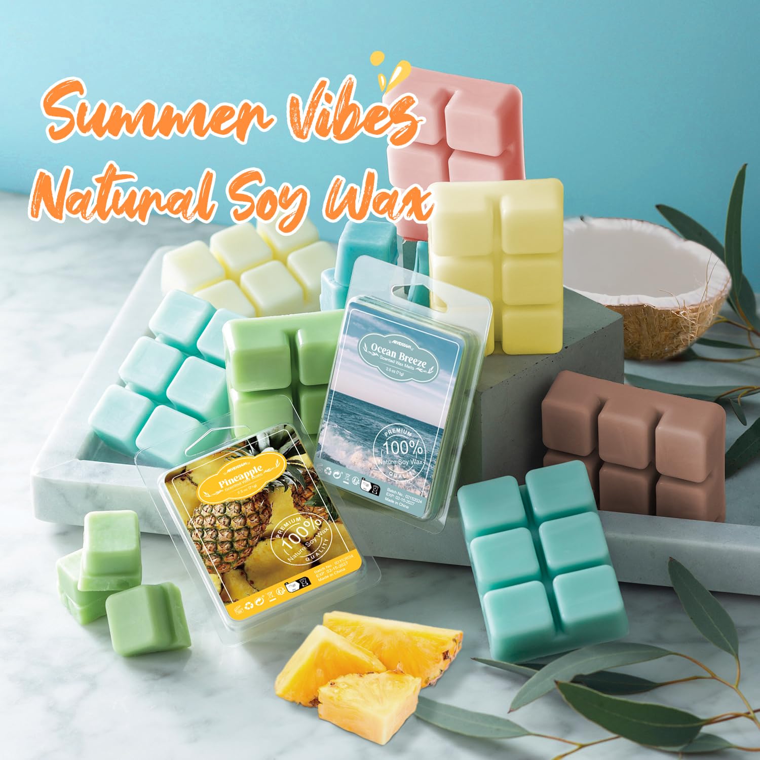 ARVIDSSON Ocean Breeze scented wax melts cubes