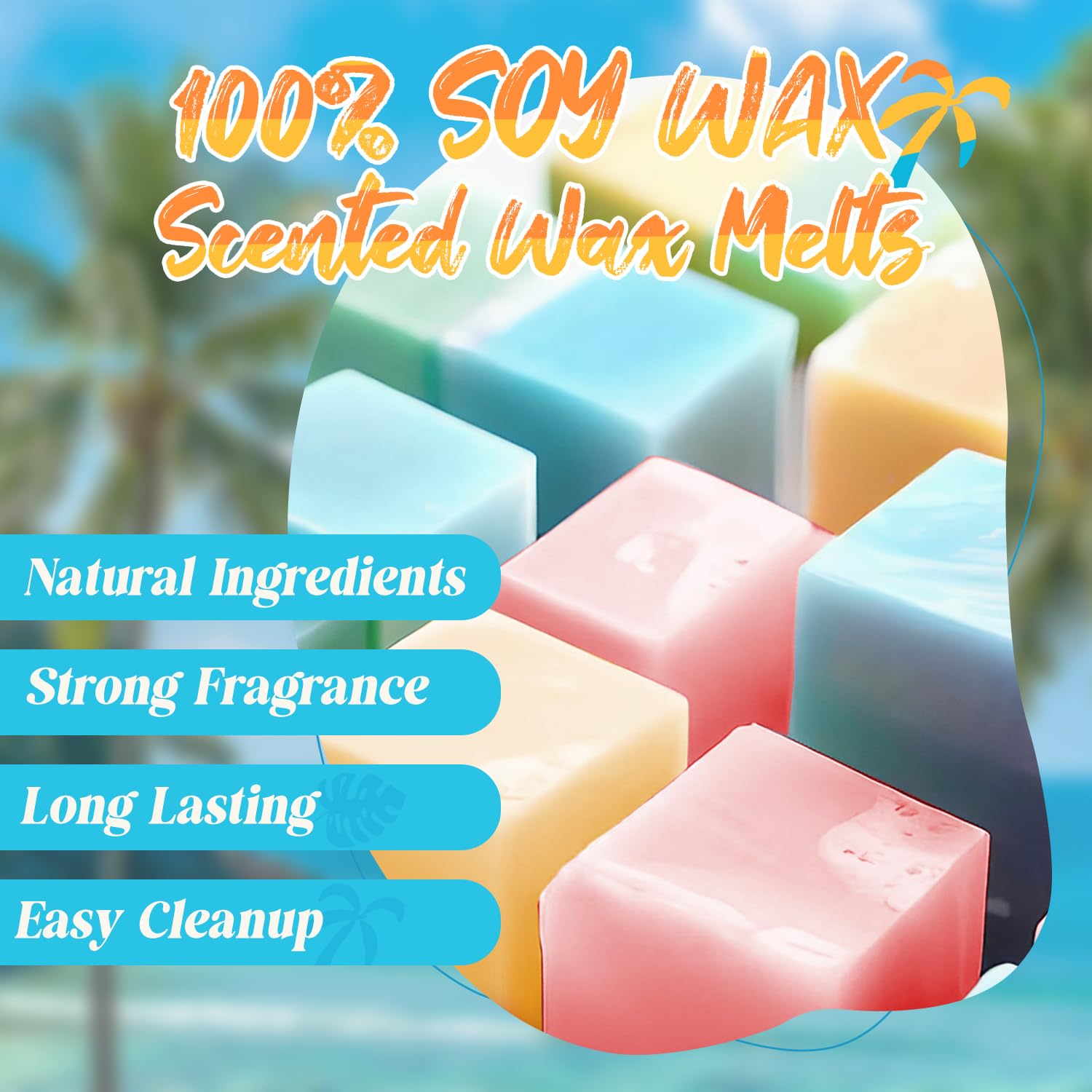 ARVIDSSON Plumeria scented wax melts cubes