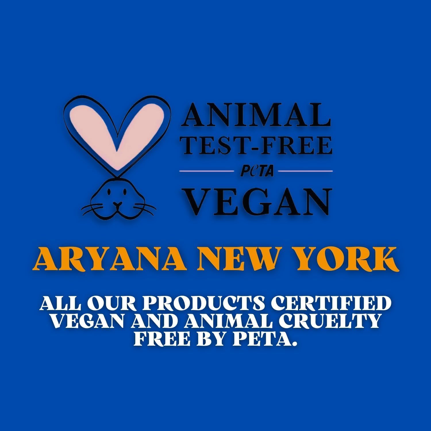 5 pairs undereye patches included in ARYANA NEW YORK kit