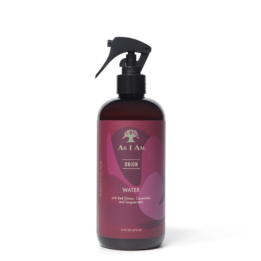 As I Am Onion Water 16 oz bottle with Red Onion