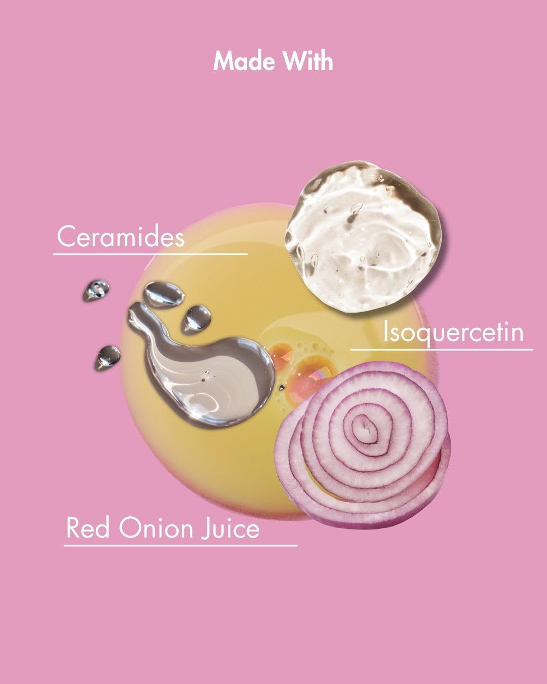 Onion Water with ceramides for moisture 16 oz As I Am