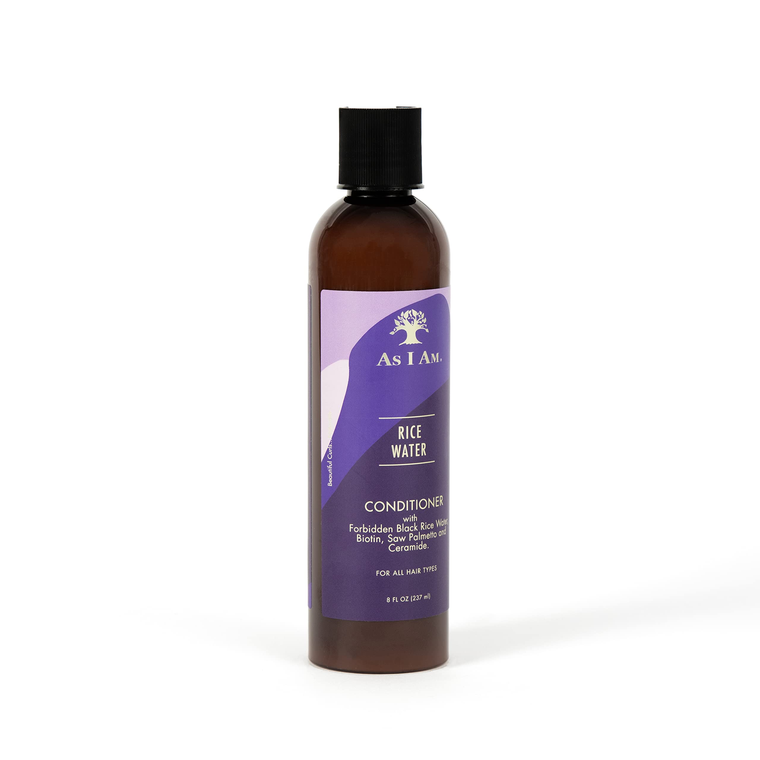 AS I AM Rice Water Conditioner 8oz bottle on white background