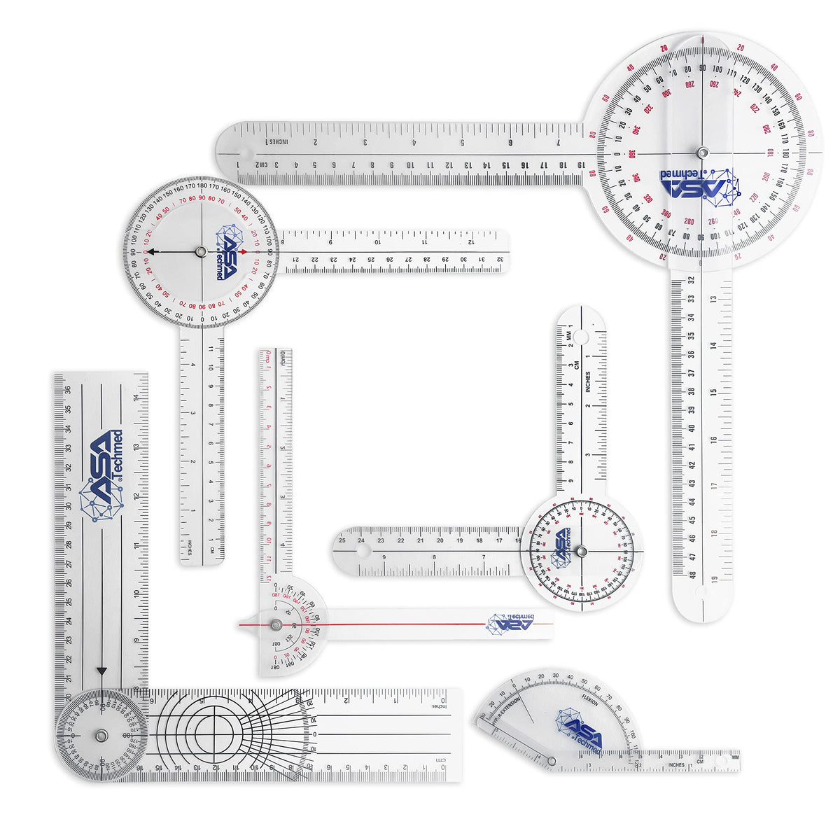 ASA TECHMED goniometer 360 protractor component