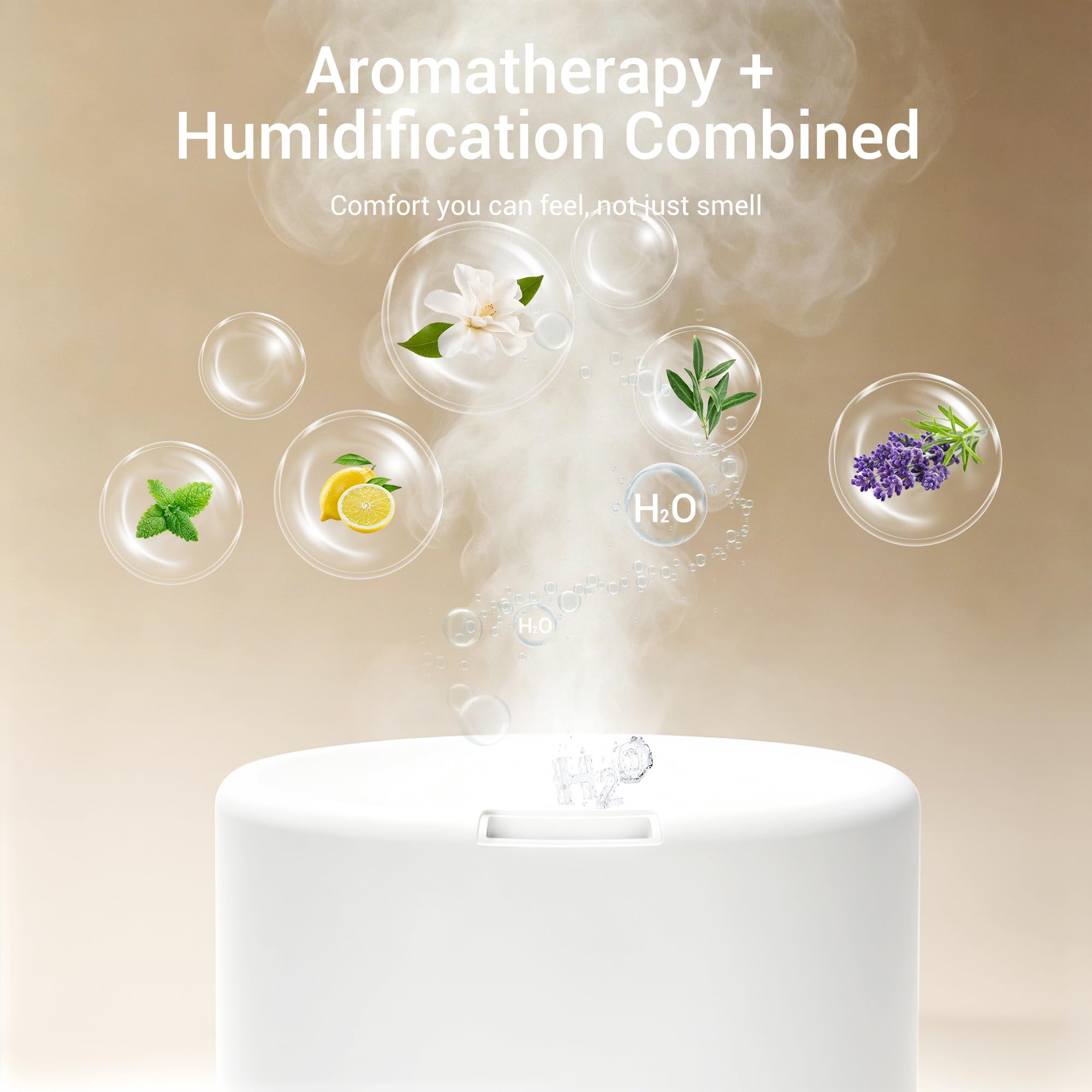 ASAKUKI diffuser quiet operation under 20dB