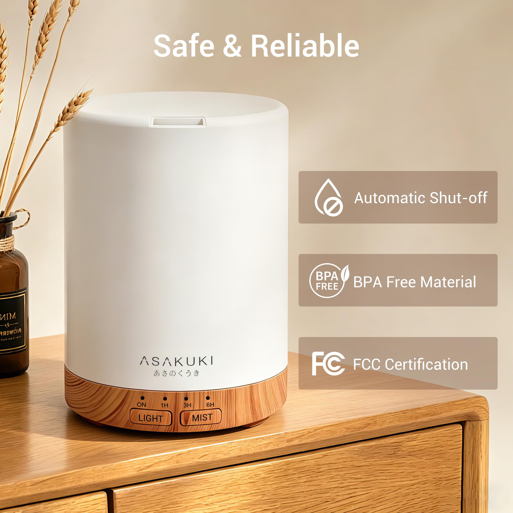 water-based diffuser for babies and pets