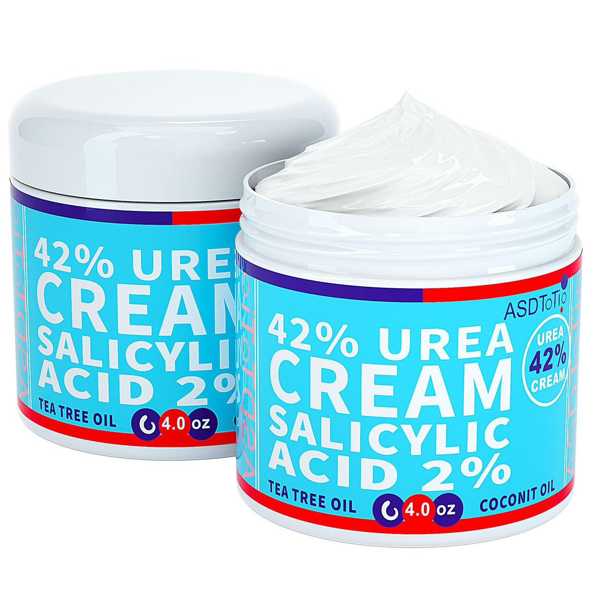 ASDToTio Urea Foot Cream 42% bottle label