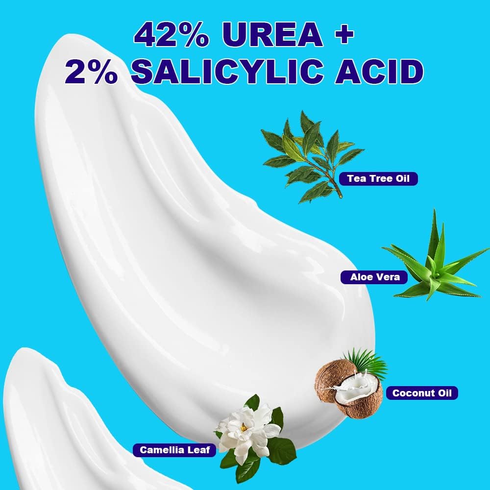 ASDToTio Urea Foot Cream 42% 4 oz tube