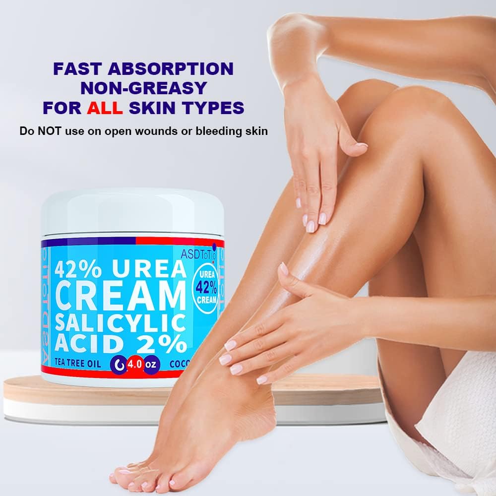 Daily moisturizing foot cream for feet heels elbows knees