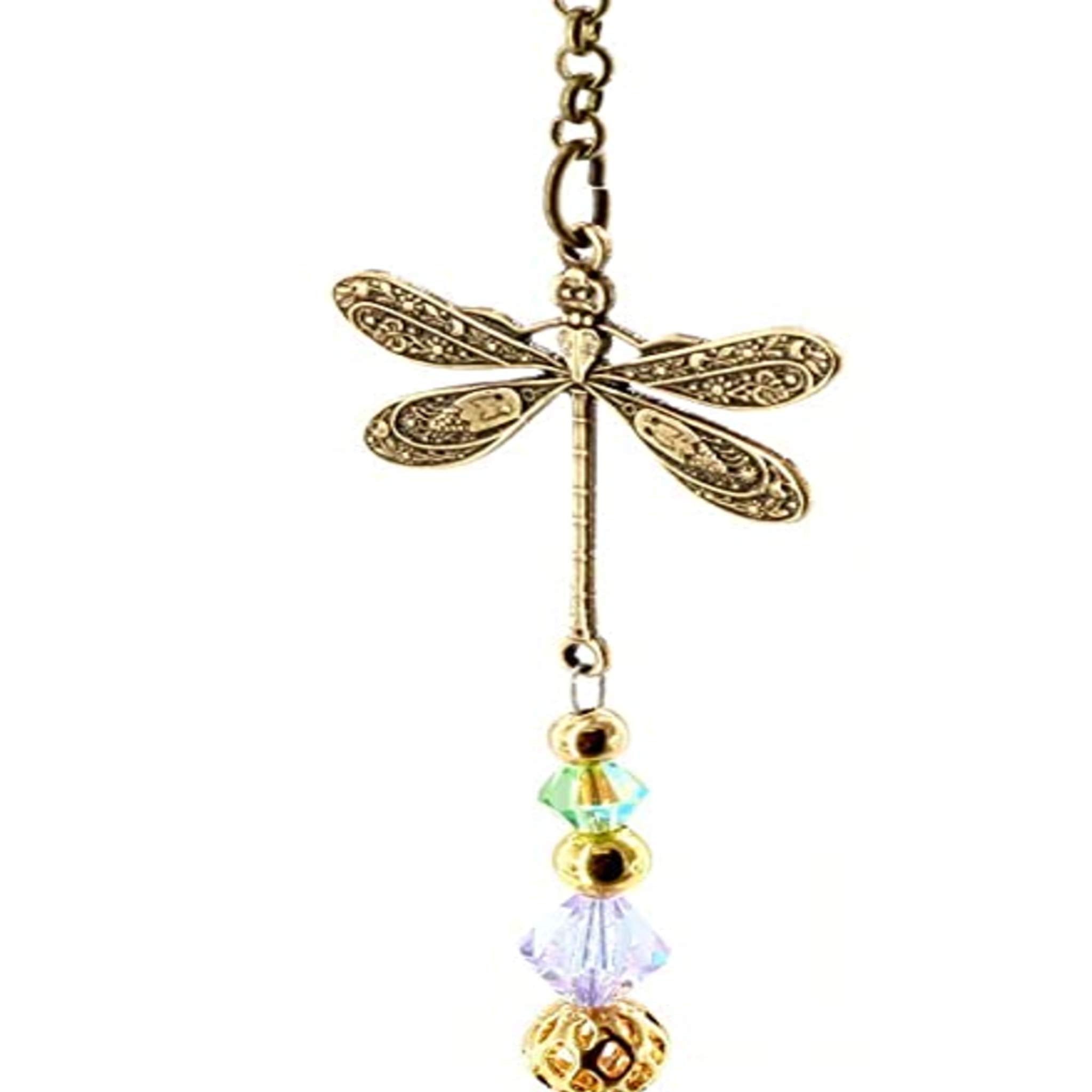 Asfour crystal dragonfly sun catcher 20mm hanging