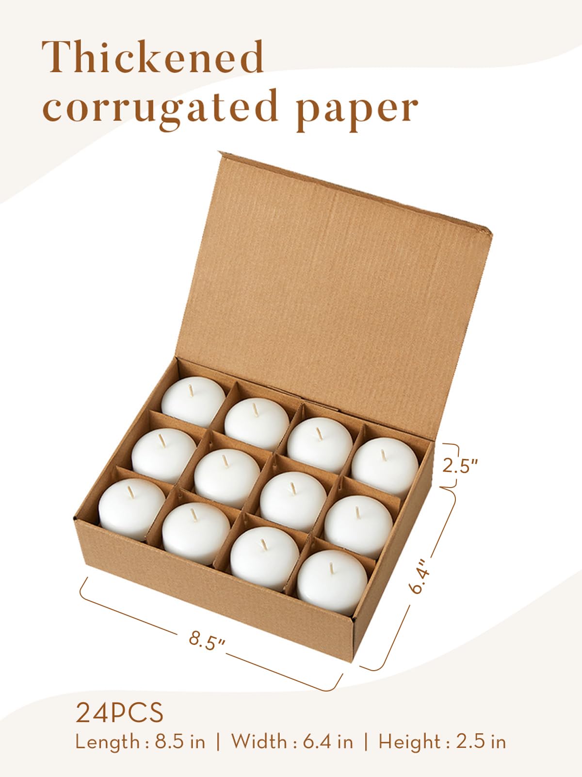 ideal for parties church services weddings and Christmas centerpieces