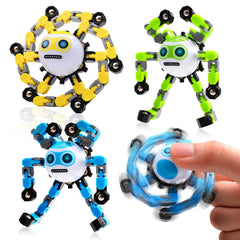 ASIOWELY transformable fidget spinners 3 pcs set