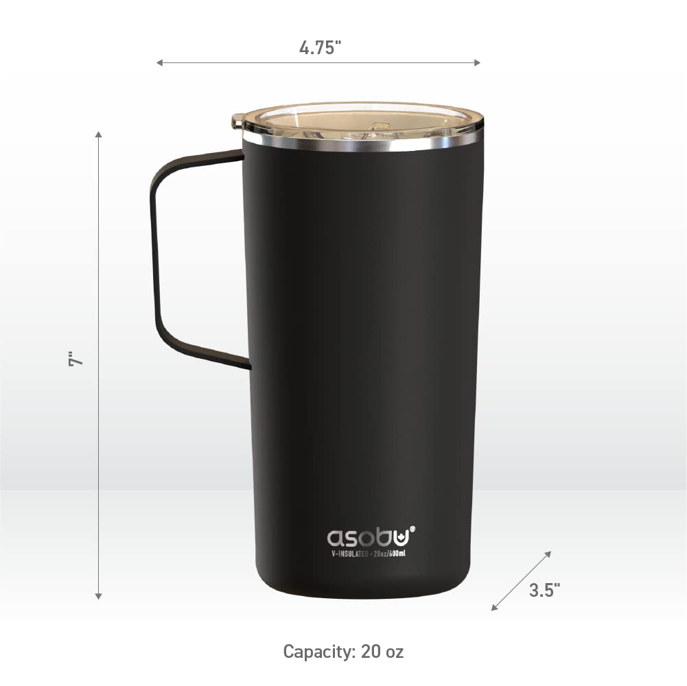 asobu Tower Mug travel mug for indoor or outdoor use