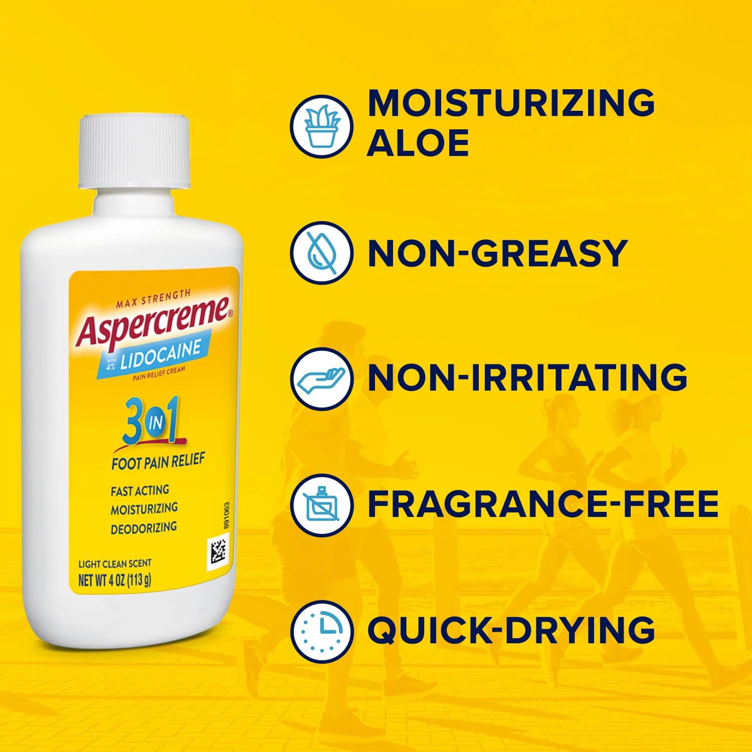 Aspercreme No 1 topical lidocaine brand in the U.S