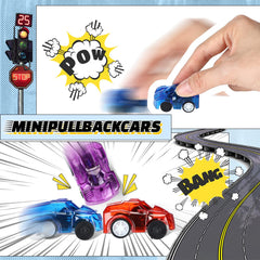 PVC pull back cars with smooth edges Jerify bulk