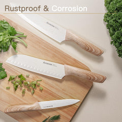 Astercook 7 inch Santoku knife
